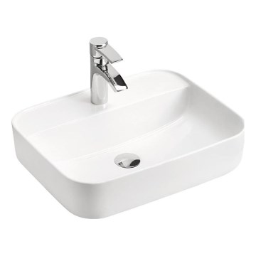 COMAD UM-6289 MAGIC 50 DP - Opbouwwastafel MAGIC 50x40 cm keramiek/glanzend wit
