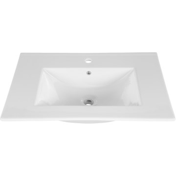 COMAD UM-CFP LAVA 60D DP - Inbouwwastafel LAVA 46x61 cm wit