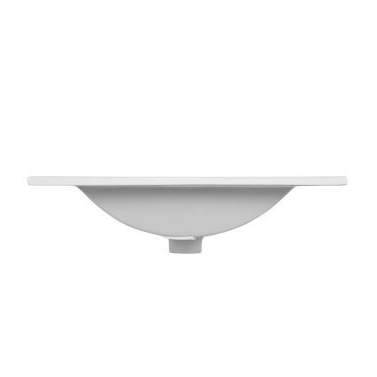 COMAD UM-CFP LAVA 60D - Inbouw wastafel LAVA 61x46 cm keramiek/glanzend wit