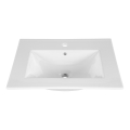 COMAD UM-CFP LAVA 60D - Inbouwwastafel LAVA 61x46 cm keramiek/glanzend wit