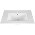 COMAD UM-CFP LAVA 80D DP - Inbouwwastafel LAVA 46x81 cm wit
