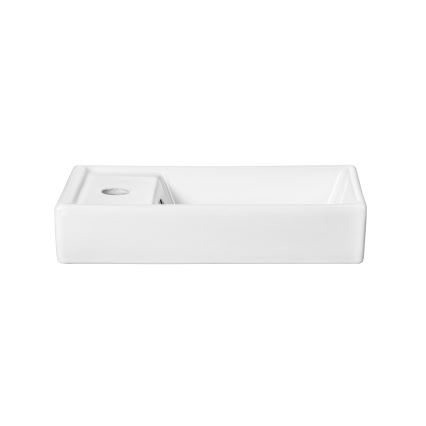 COMAD UM-VEDEA 40 - Aanrecht wastafel VEDEA 40x22 cm keramiek/glanzend wit