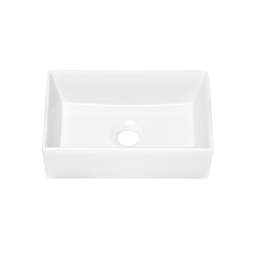 COMAD UN-GAJA35-SW 78570A(35) - Aanrecht wastafel GAJA 35x22 cm keramiek/glanzend wit