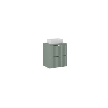COMAD UN-GAJA35-SW 78570A(35) - Aanrecht wastafel GAJA 35x22 cm keramiek/glanzend wit