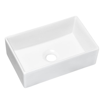 COMAD UN-GAJA35-SW 78570A(35) - Aanrecht wastafel GAJA 35x22 cm keramiek/glanzend wit