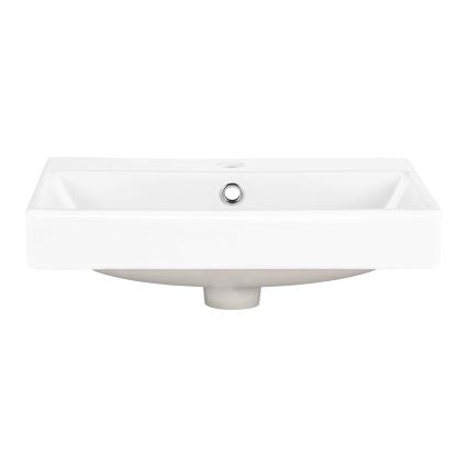 COMAD UN-RITA-GW-50 - Opbouwwastafel RITA 50x40 cm keramiek/glanzend wit
