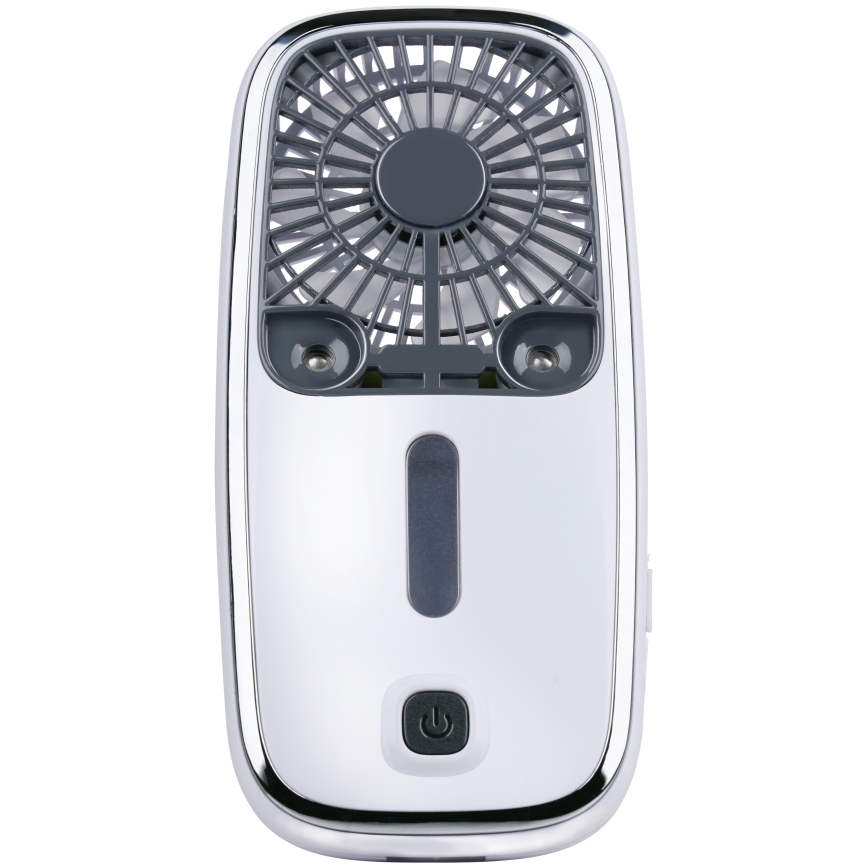 Compacte oplaadbare LED RGB-handventilator met mistfunctie 3,7V 1200 mAh