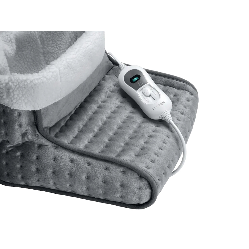 Concept BV1020 - Elektrische verwarmde schoen 100W/230V 30x30 cm grijs/wit