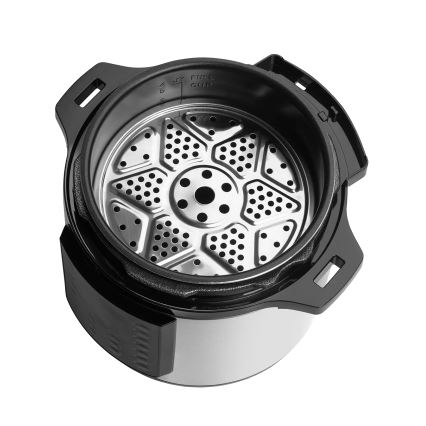 Concept CK8001 - Multifunctionele elektrische snelkookpan 5,6 l 1000W/230V Wi-Fi RVS