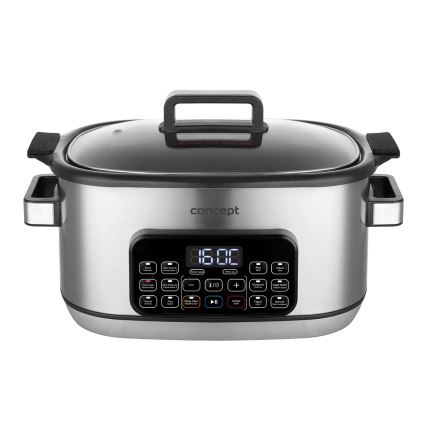 Concept CK9000 - Multifunctionele elektrische kookpan 6 l 10-in-1 1250W/230V RVS