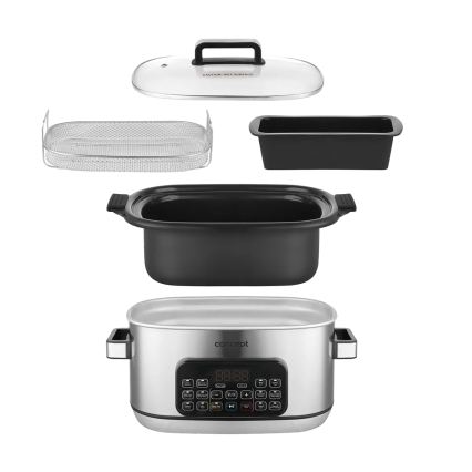 Concept CK9000 - Multifunctionele elektrische kookpan 6 l 10-in-1 1250W/230V RVS