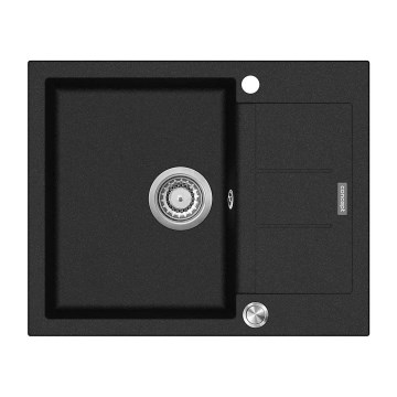 Concept DG05C45BC - Keukenspoelbak CUBIS 50 x 62 cm graniet/zwart