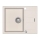 Concept DG05C45BE - Keukenspoelbak CUBIS 50x62 cm graniet/beige