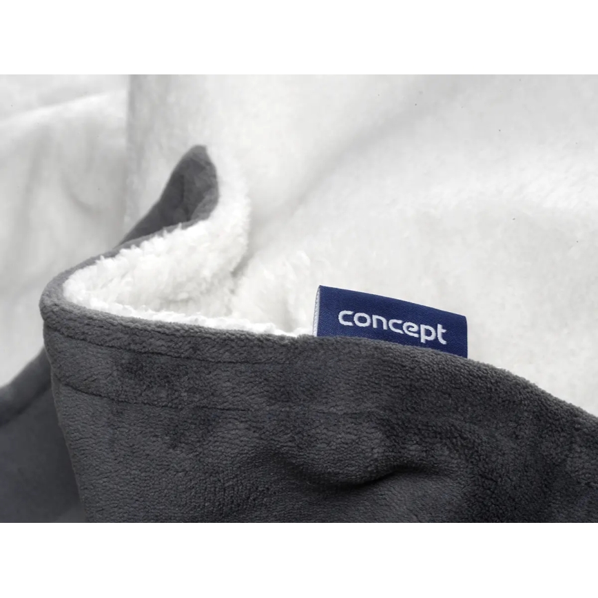 Concept DV7420 - Elektrische verwarmingsdeken 160W/230V 180x130 cm grijs/wit