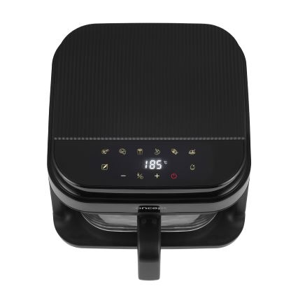 Concept FR5500 - Air fryer GLASS & FAST 5,5 l 1200W/230V zwart