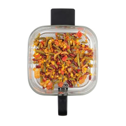 Concept FR5500 - Air fryer GLASS & FAST 5,5 l 1200W/230V zwart