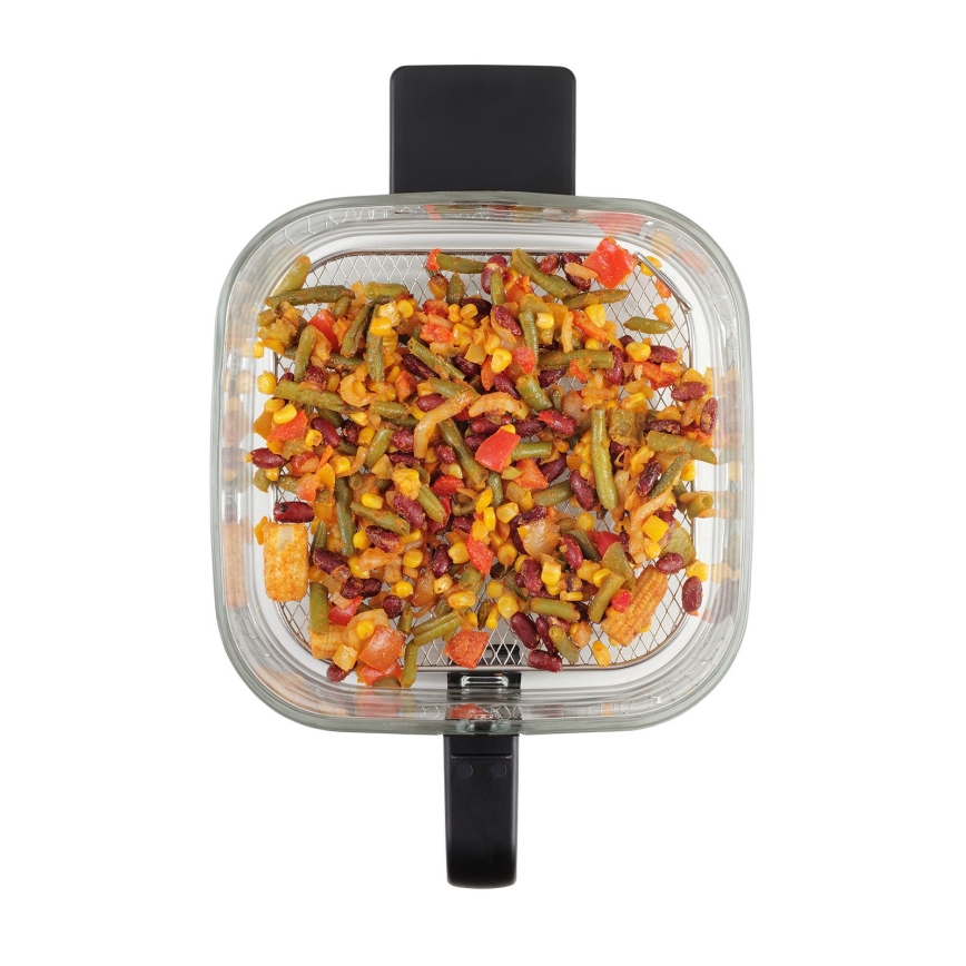 Concept FR5500 - Air fryer GLASS & FAST 5,5 l 1200W/230V zwart