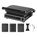 Concept ge3550 - Contactgrill met temperatuursensor 2000W/230V zwart
