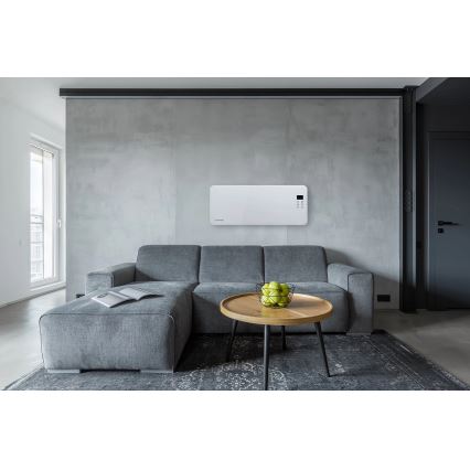Concept KS4000 - Directe elektrische kachel/convectorkachel 1000/2000W IP24 wit + afstandsbediening