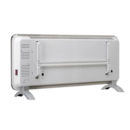 Concept KS4000 - Directe elektrische kachel/convectorkachel 1000/2000W IP24 wit + afstandsbediening