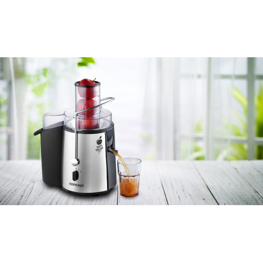 Concept LO7026 - Sapcentrifuge 1000W/230V zwart/roestvrij
