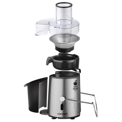 Concept LO7026 - Sapcentrifuge 1000W/230V zwart/roestvrij