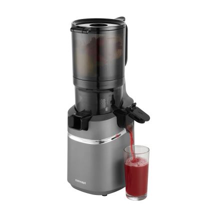 Concept LO7120 - Langzame sapcentrifuge JUICY 250W/230V grijs