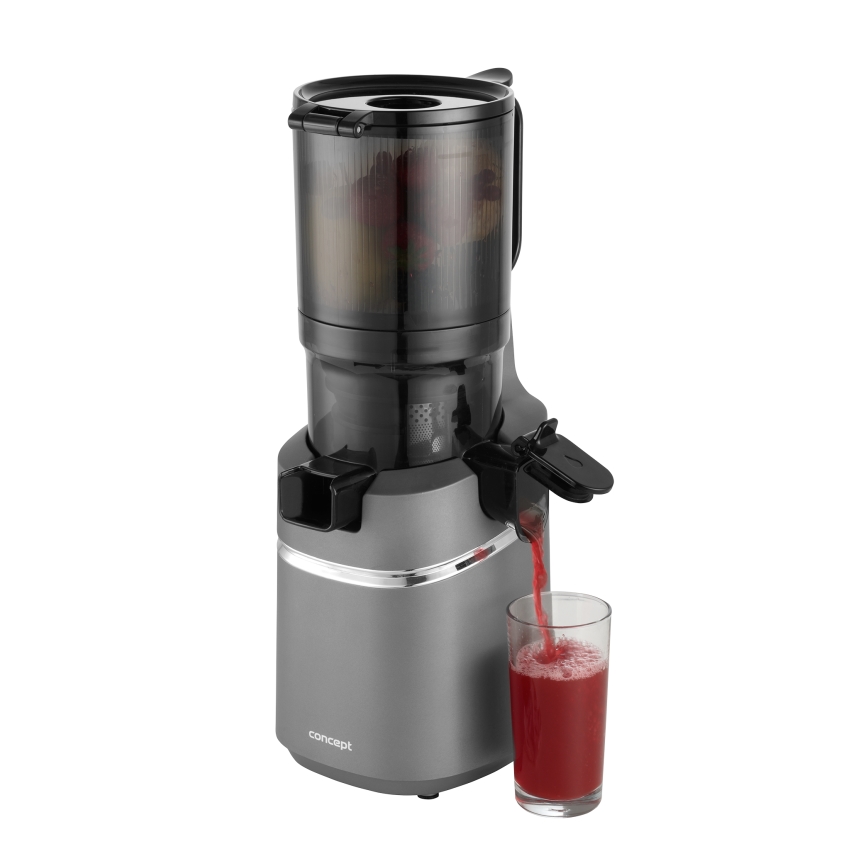 Concept LO7120 - Langzame sapcentrifuge JUICY 250W/230V grijs