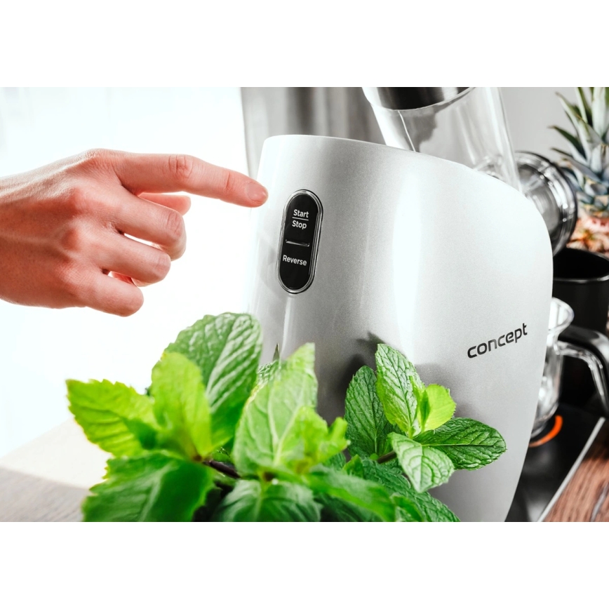 Concept LO7250 - Horizontale slowjuicer 200W/230V zwart/roestvrij staal