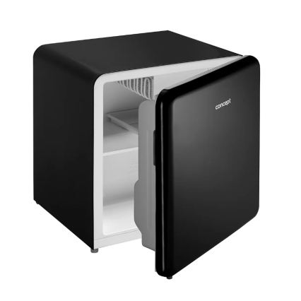 Concept LR2047bcN - Retro minibar 47 l zwart