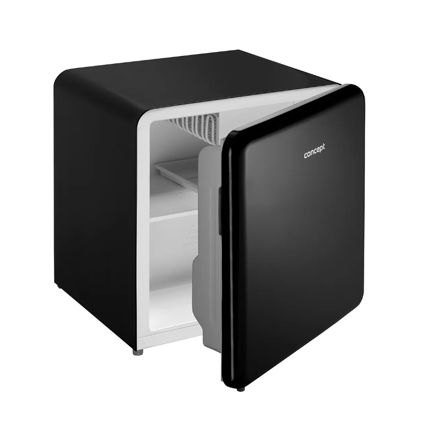 Concept LR2047bcN - Retro minibar 47 l zwart