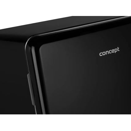 Concept LR2047bcN - Retro minibar 47 l zwart