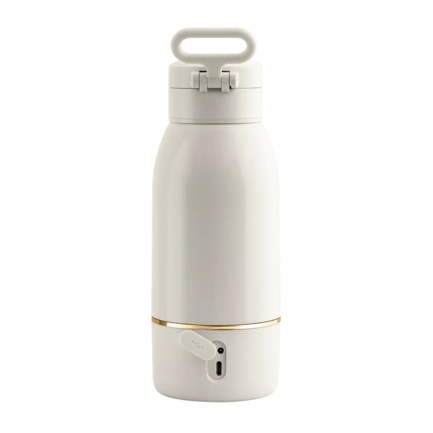 Concept OC4000 - Draagbare verwarmer voor water en melk KIDO 500 ml 36W/7,4V 5000 mAh beige