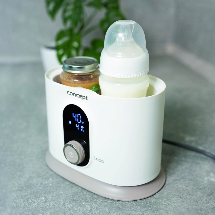 Concept OL4010 - Flesverwarmer 3-in-1 KIDO 200W/230V wit