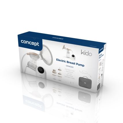 Concept OM4000 - Elektrische 2-in-1 borstkolf KIDO wit