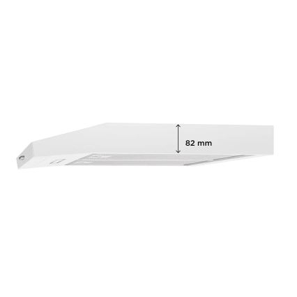 Concept OPP1250wh - Onderbouw afzuigkap 50 cm wit