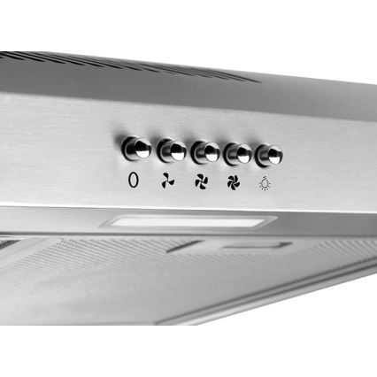 Concept OPP1260ss - Onderbouw afzuigkap 59,5 cm rvs