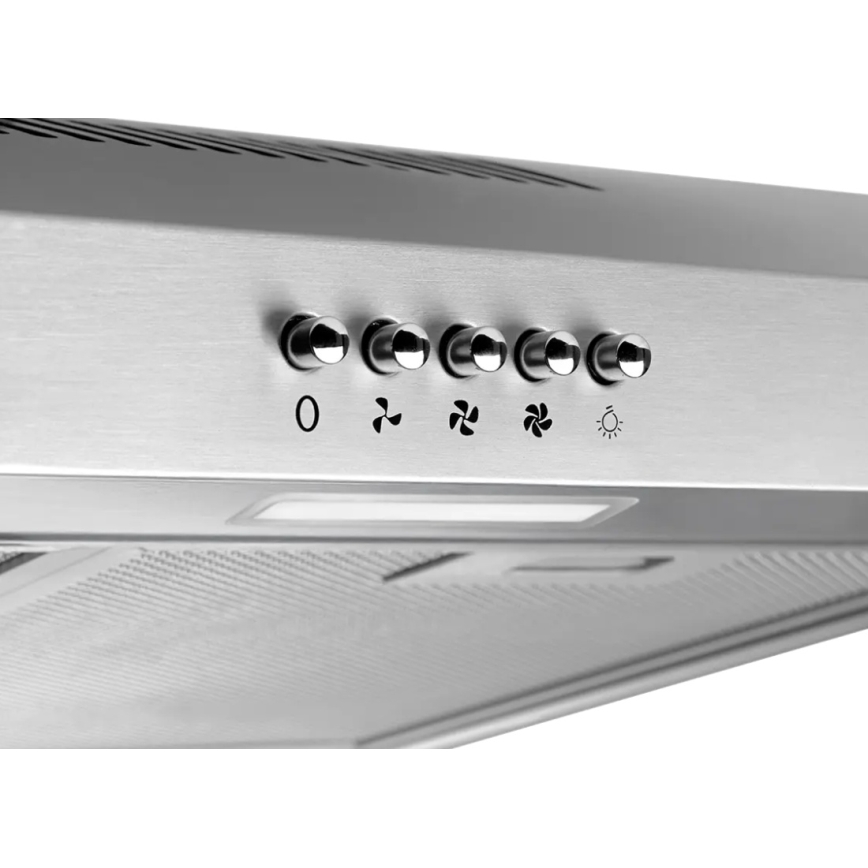 Concept OPP1260ss - Onderbouw afzuigkap 59,5 cm rvs