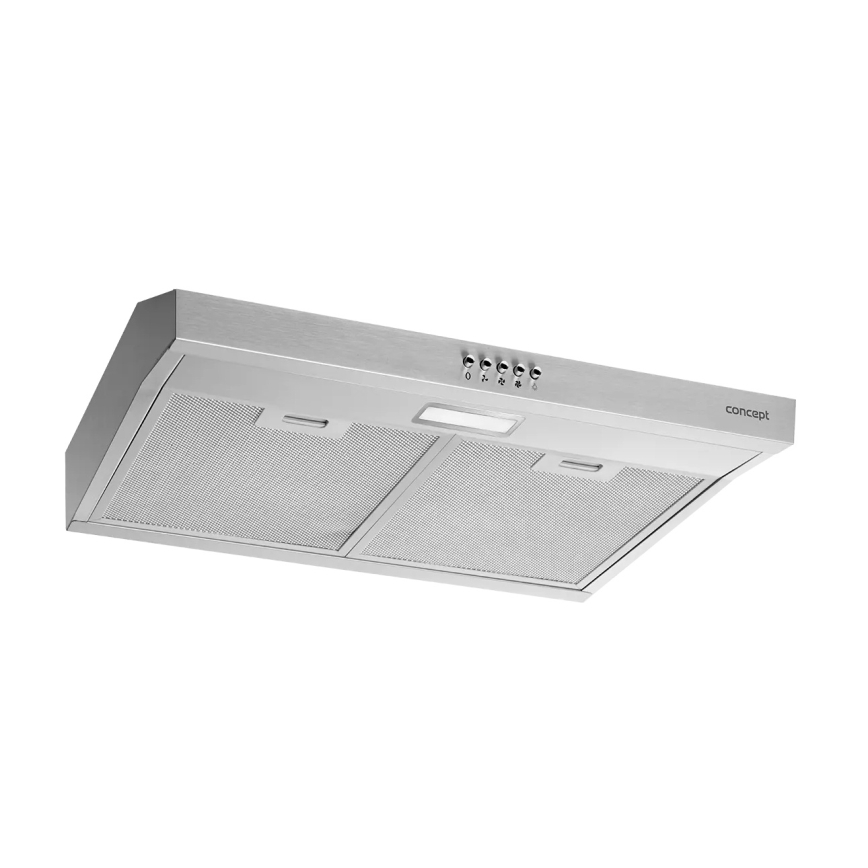 Concept OPP1260ss - Onderbouw afzuigkap 59,5 cm rvs