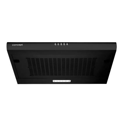Concept OPP1360bc - Onderbouw afzuigkap 60 cm zwart