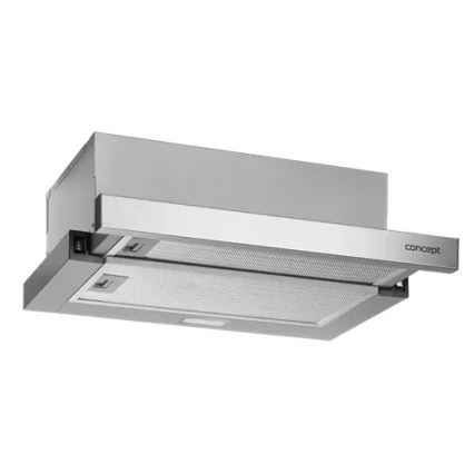 Concept OPV3150 - Uittrekbare afzuigkap 49,5 cm rvs
