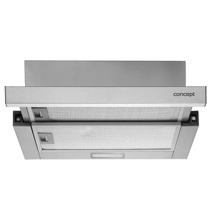 Concept OPV3150 - Uittrekbare afzuigkap 49,5 cm rvs
