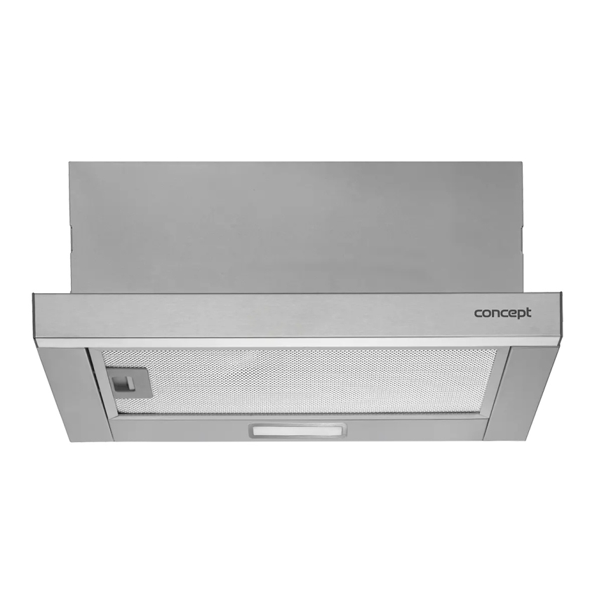 Concept OPV3150 - Uittrekbare afzuigkap 49,5 cm rvs