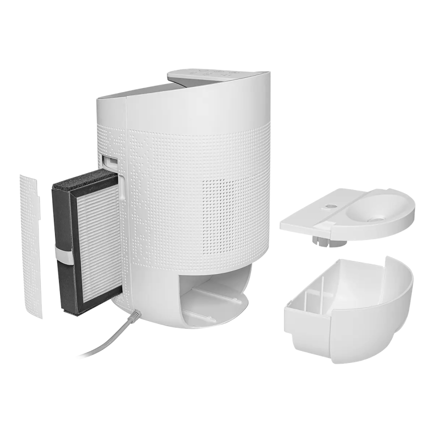 Concept OV1200 - Ontvochtiger en luchtzuiveraar PERFECT AIR 1 l 45W/230V wit
