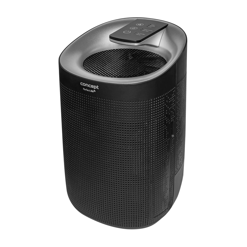 Concept OV1210 - Ontvochtiger en luchtreiniger PERFECT AIR 1 l 45W/230V zwart