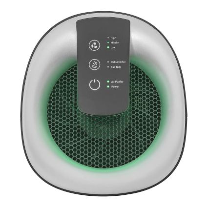 Concept OV1210 - Ontvochtiger en luchtreiniger PERFECT AIR 1 l 45W/230V zwart