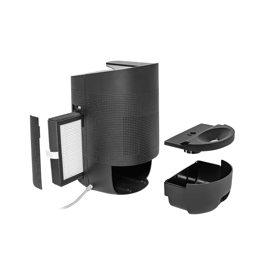 Concept OV1210 - Ontvochtiger en luchtreiniger PERFECT AIR 1 l 45W/230V zwart