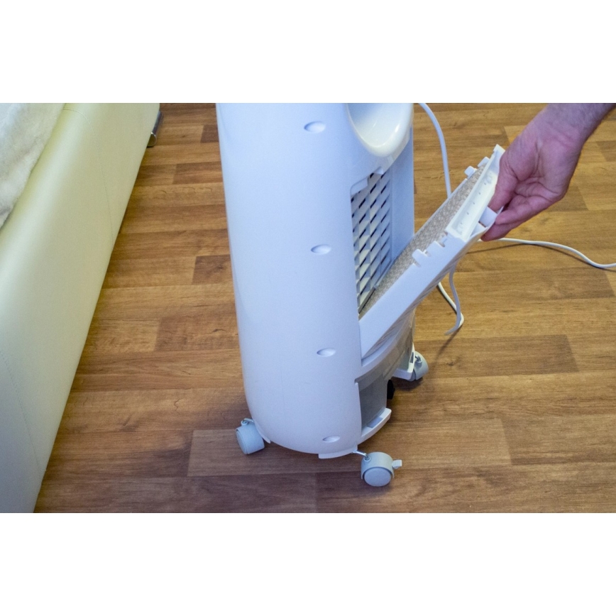 Concept OV5220 - Multifunctionele mobiele luchtkoeler 4-in-1 5 l 80W/230V wit + afstandsbediening