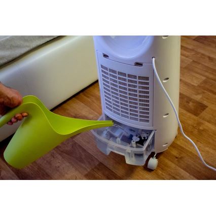 Concept OV5220 - Multifunctionele mobiele luchtkoeler 4-in-1 5 l 80W/230V wit + afstandsbediening