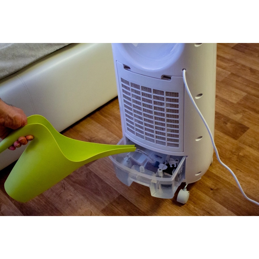 Concept OV5220 - Multifunctionele mobiele luchtkoeler 4-in-1 5 l 80W/230V wit + afstandsbediening